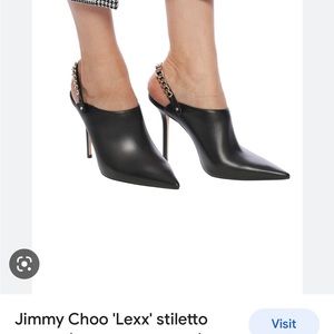 100% authenticJimmy Choo Black Luxx pump